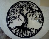 Tree of Life 24" diameter Metal Wall Art