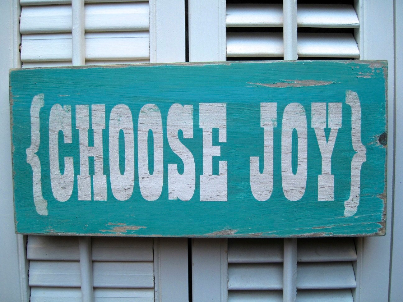 Choose Joy Word Art Sign