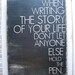When Writing The Story Of Your Life Word Art Sign