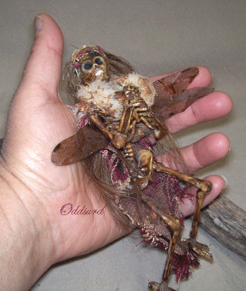 DEAD FAIRY QUEEN Sideshow Gaff Hoax Fantasy Art Doll Curiosity Oddity Dead Doll Horror Goth