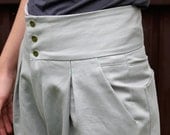 pants high waist, chino trouser, fashion, pleated-front trouser with high waistband