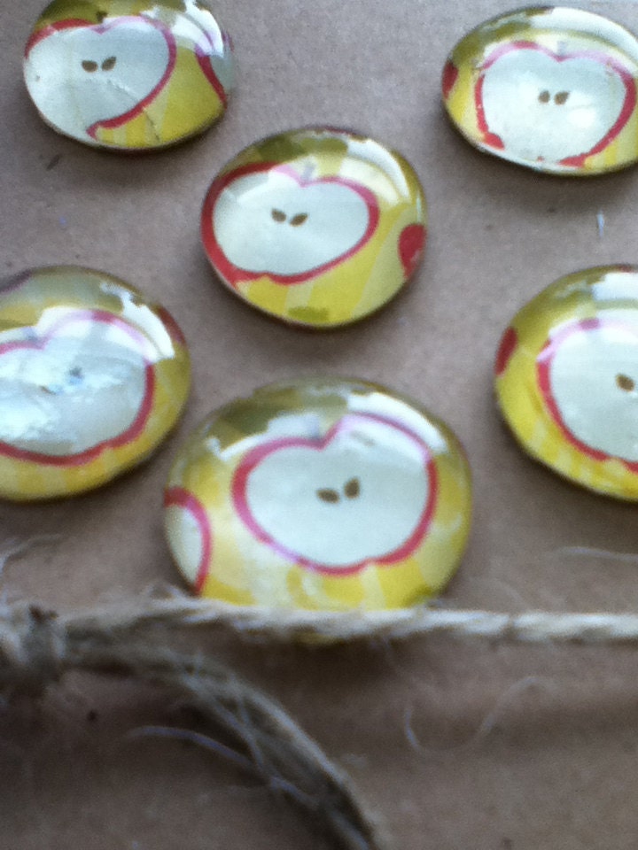 Apple Glass Magnets for party favors, jars, and stylish decor. Il_170x135
