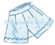 Plus Size (or any size) Vintage 1950s Panties Pattern - PDF - Pattern No 204 Belinda