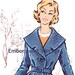 Plus Size (or any size) Vintage 1950s Coat / CoatDress Pattern - PDF - Pattern No 18: Brenda
