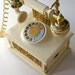 70s Novelty AM Radio Vintage French Provincial Style Faux Princess Phone