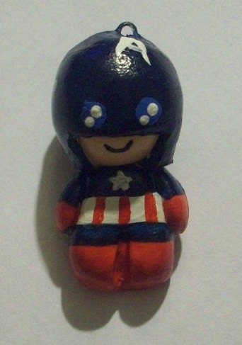 The Avengers - Captain America Phone Charm