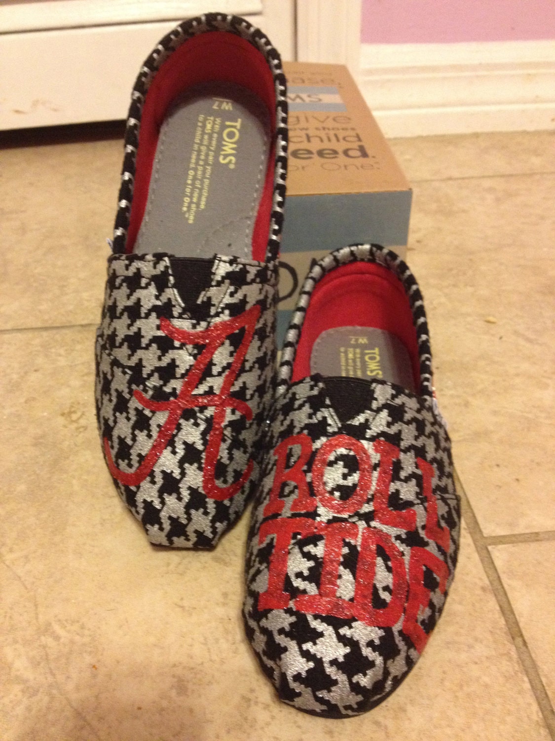 Alabama Gameday Toms Shoes