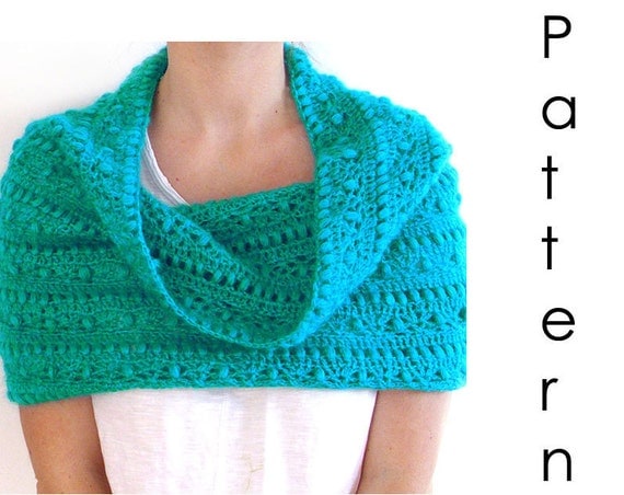 Crochet pattern Pdf- crochet cowl