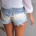 High Waisted Jean Shorts