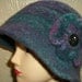 STEPHANIE handknitted felted hat "NOVEMBER Sale Item"