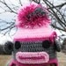 Crochet Adult Sock Monkey Hat