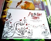 For the Love of Lines: A Collection of Sketches by Genevieve Tsai