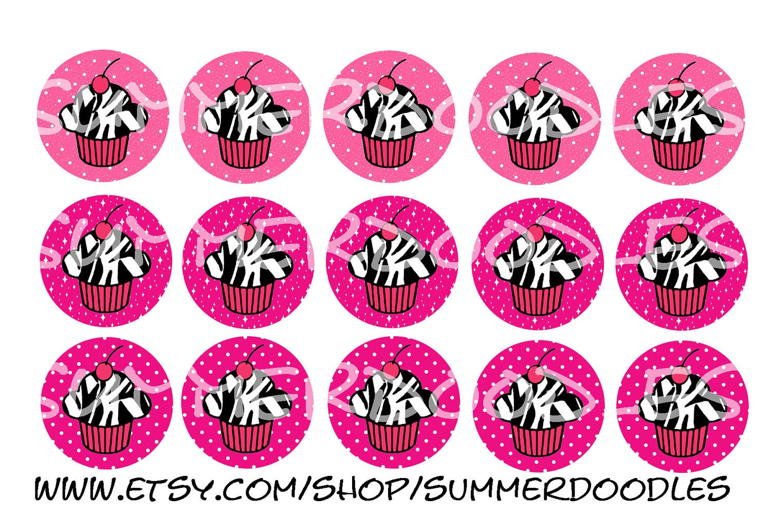 Zebra Cupcakes