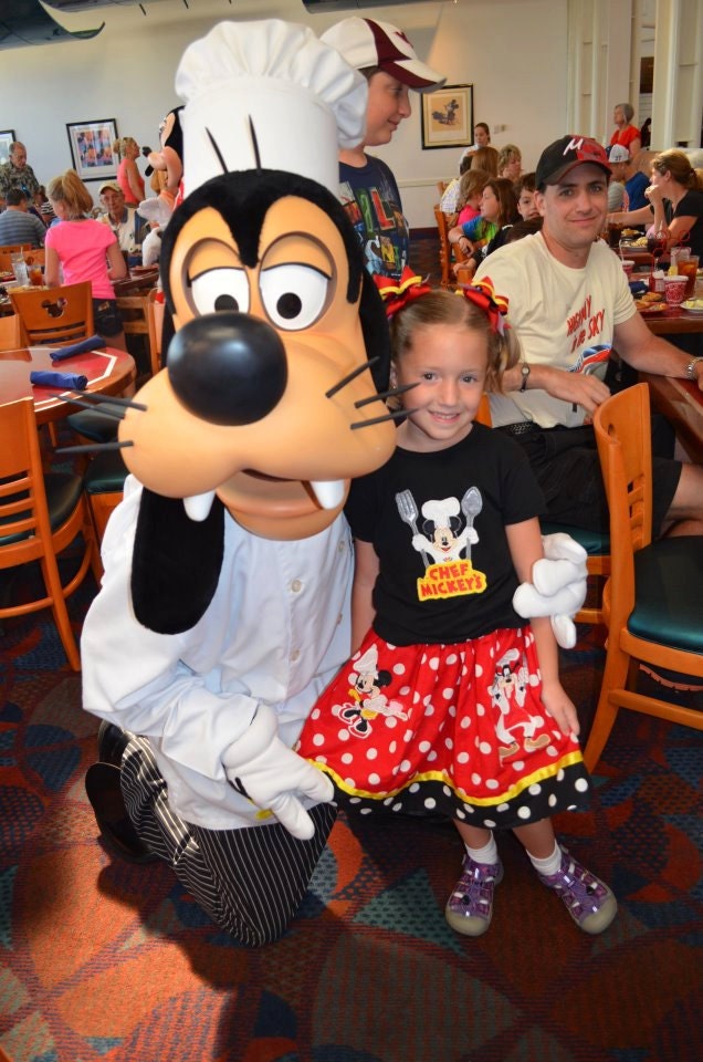 CHef Mickey's friends twirl skirt 12m - 10