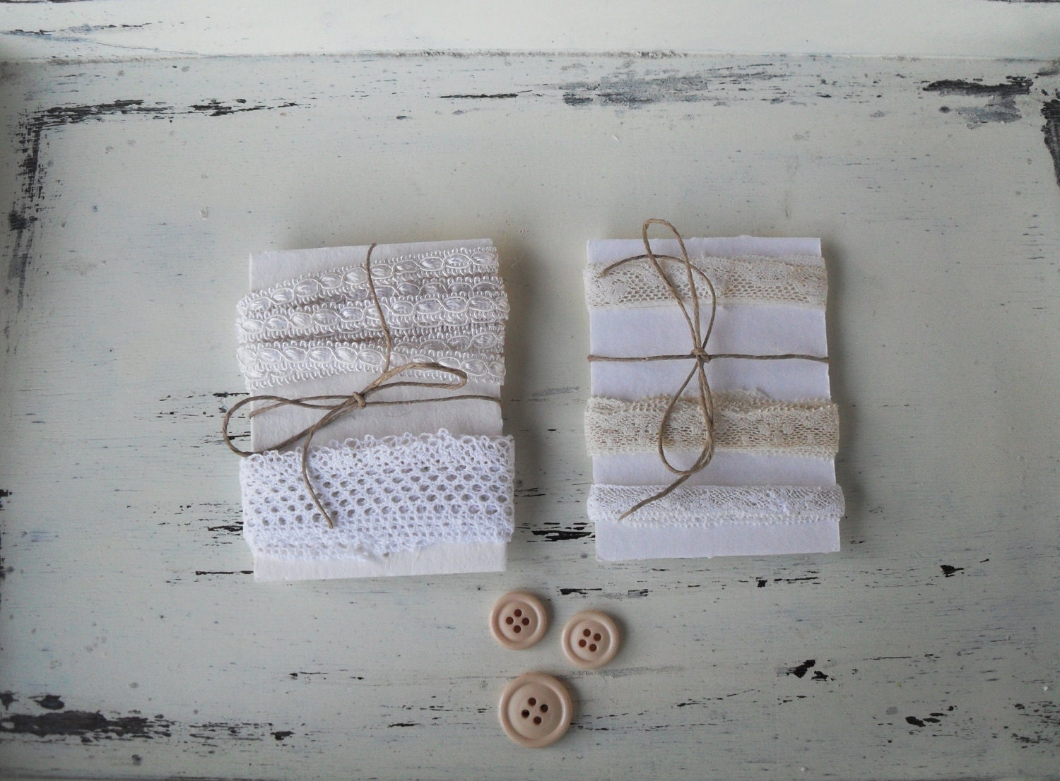 Vintage lace  - instant collection - set of five