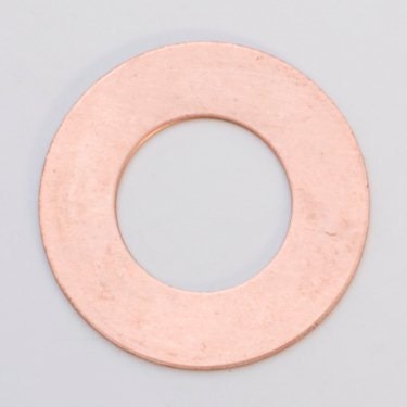 Package of 10  -  1" COPPER WASHERS 24ga