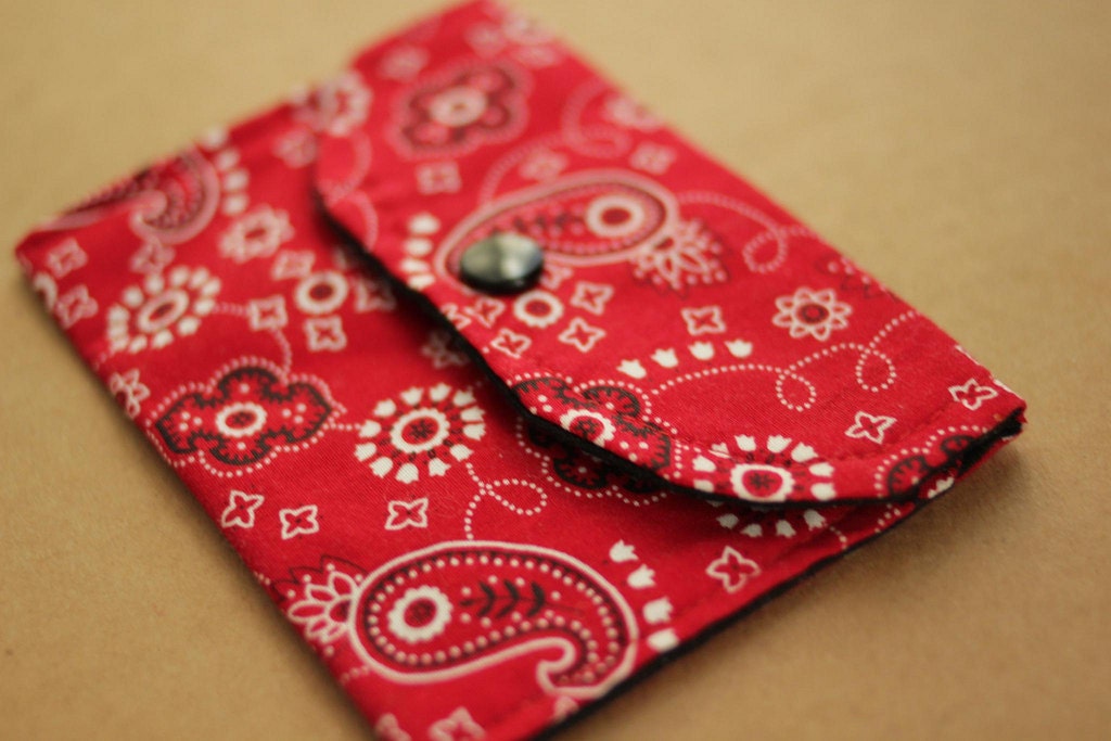 Snap Wallet Pouch Sewing DIY PATTERN 2 sizes PDF Easy for Beginners
