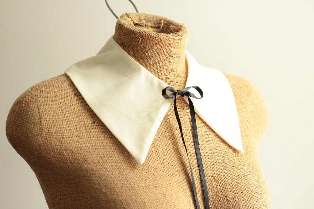 Detachable Collar Pattern PDF Sewing - Pointy - Oversized - Easy DIY