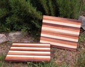 Cutting Board  handmade from  American Maple, Cherry and Walnut Hardwoods