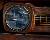 Abstract Automotive Truck Rust Fine Art Photography, Old Chevy -8x12