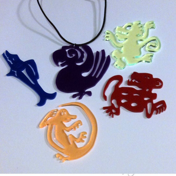 Legends of The Hidden Temple Pendant, 90's TV show Necklace, Game Show Pendant