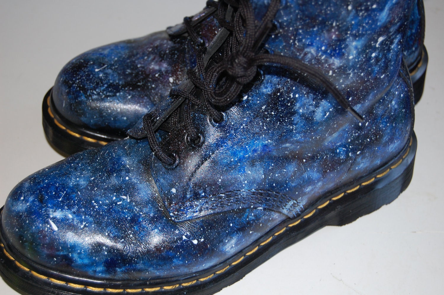 Galaxy Print Doc Martens, Made to order, ALL sizes.