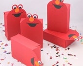 Elmo favor box (one dozen)