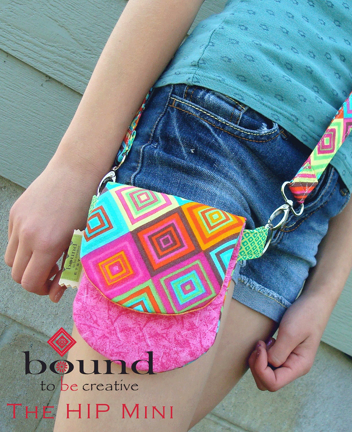 The HIP Mini Purse - iPhone Case - Mobile Phone Pouch - iPod Case - Small Purse - Summer Pouch
