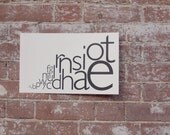 Weighted Alphabet Print (Lower Case)