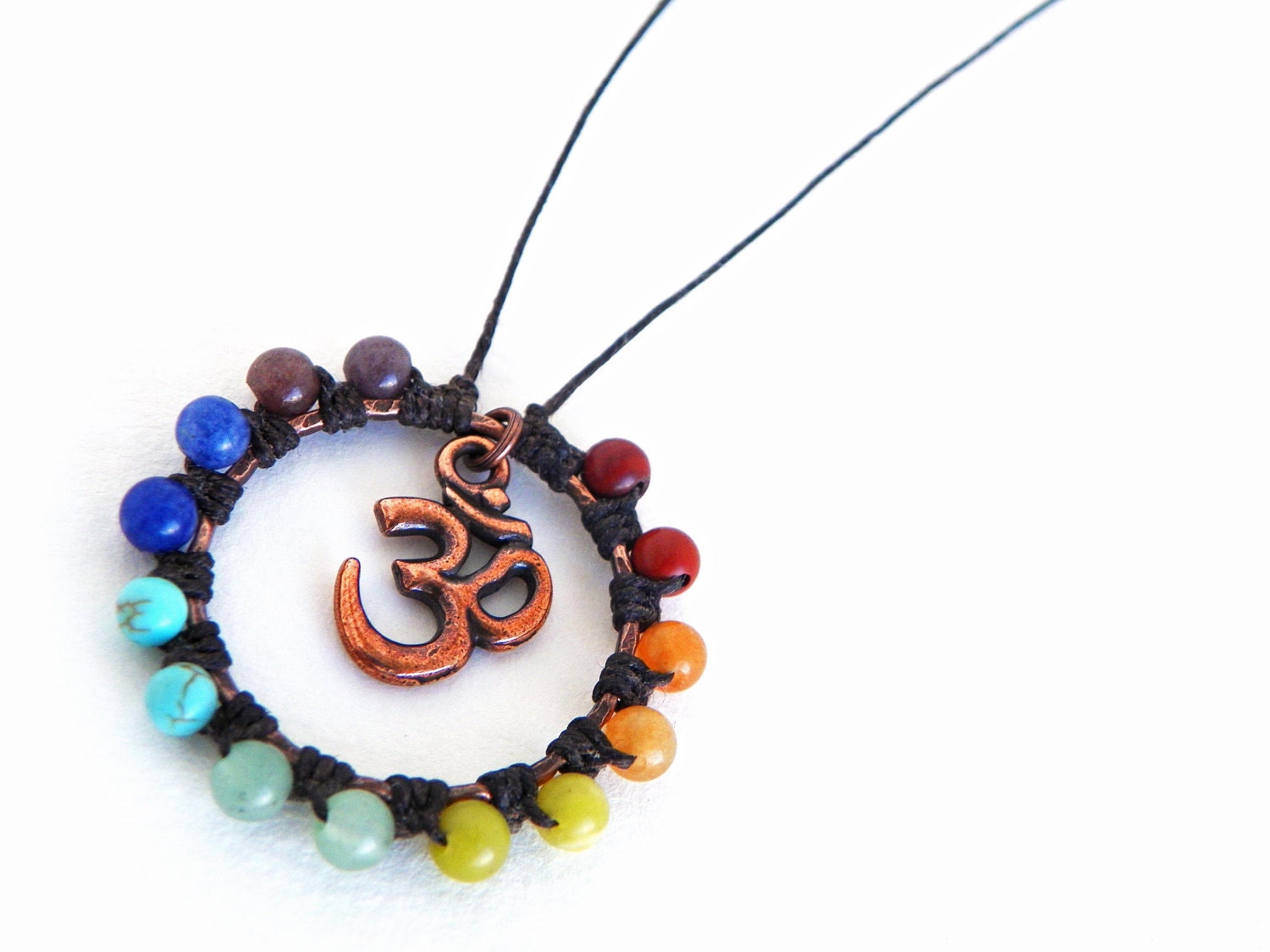 Chakra Meditation Pendant Necklace