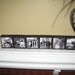 PERSONALIZED Family Name Sign Photo Blocks, Customized Decorations for Home, Weddings, Birthday, Christmas Gift, SET of 6