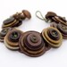 Upcycled 'Tysca' button bracelet by Shufflewing