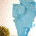 RESERVED 4 Stan and Dan Tubble the Gnome 18 inch with basket & stick in a pretty light blue