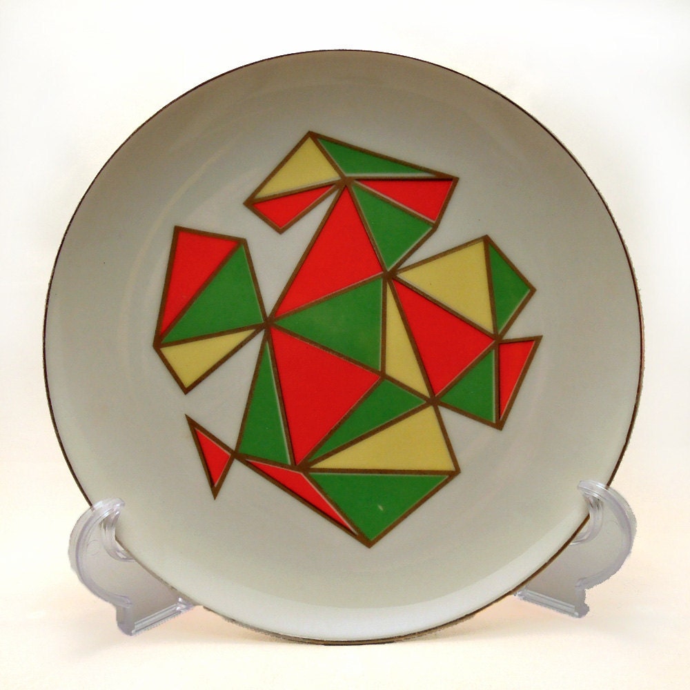 Groovy Vintage Plates from Japan