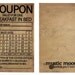 Breakfast in Bed IOU Vintage Style Coupon
