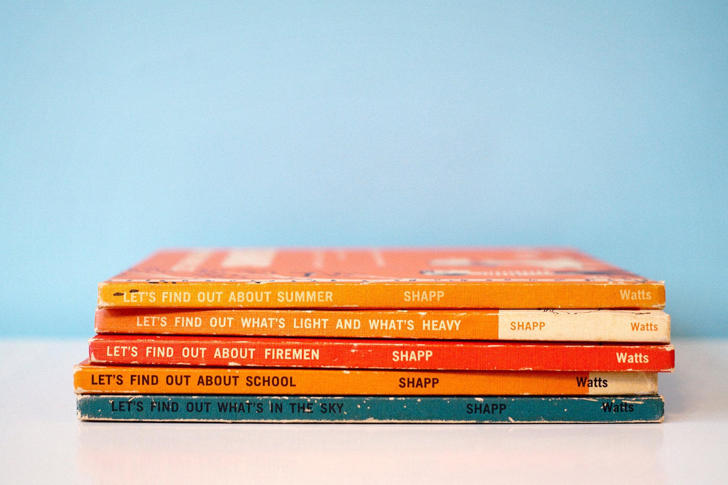 Vintage Children's Book Set, "Let's Find Out" Book Series - LuLuVintageFinds