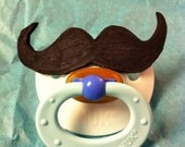 Mustache Baby Pacifier