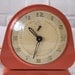 Vintage Retro Reveille Clock...Wind-Up Alarm Clock...Art Deco...Fabulous Salmon Color