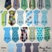 Baby Boy Tie Onesie and Suspender Bodysuit with Any Personalization. Any Tie. Easter, Spring, Summer, Childrens Fashion. Size NB to 12 Yrs