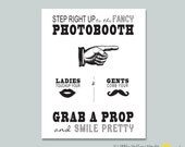 Old fashion Photobooth Sign