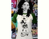 Occupy Your Mind Lola Montez Screen Printed T shirt