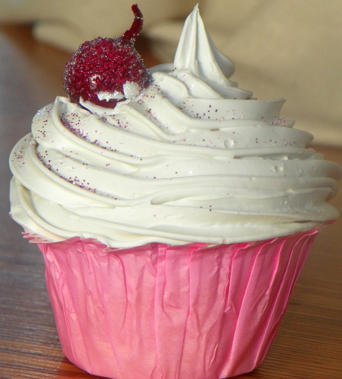 Reserved for Ashley 1 Over sized cupcake base is 6x4