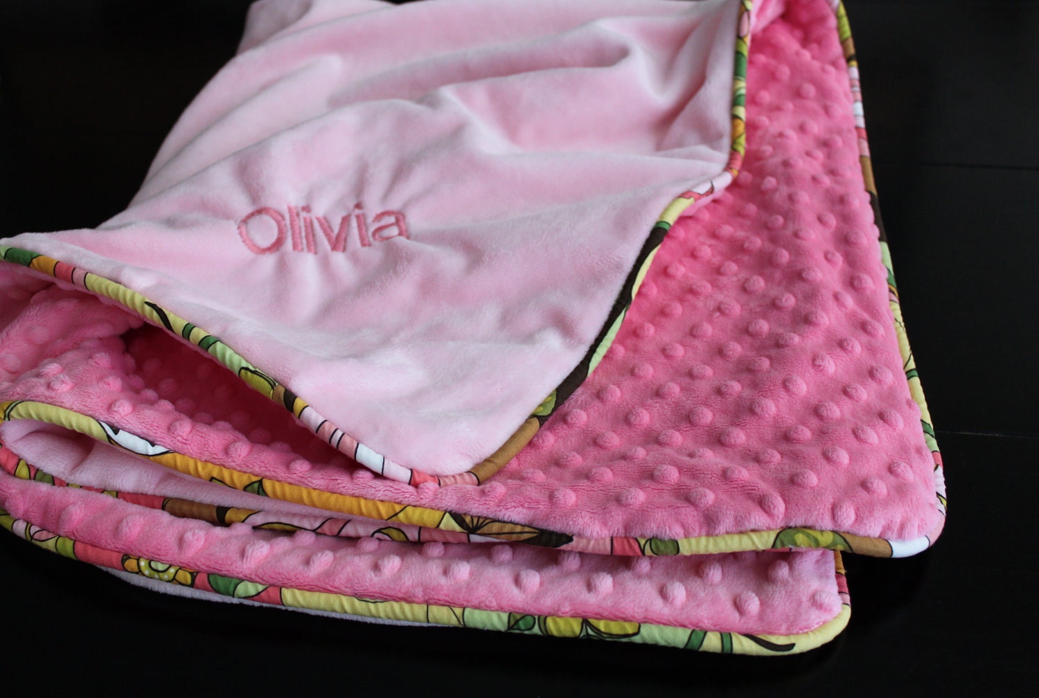 Design Your Own Personalized Cuddle Blanket with Print Piping