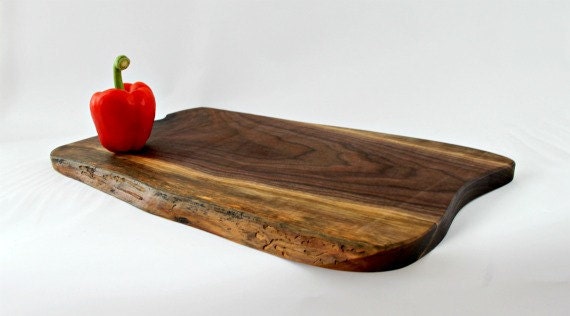 Cutting board, eco-friendly Black Walnut, organic gift, sustainably harvested