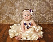 Little girl necklace, Little girl hair clip, toddler jewelry, baby photo props accessories