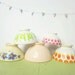 5 french vintage BOWLS - Café au lait - Farm house