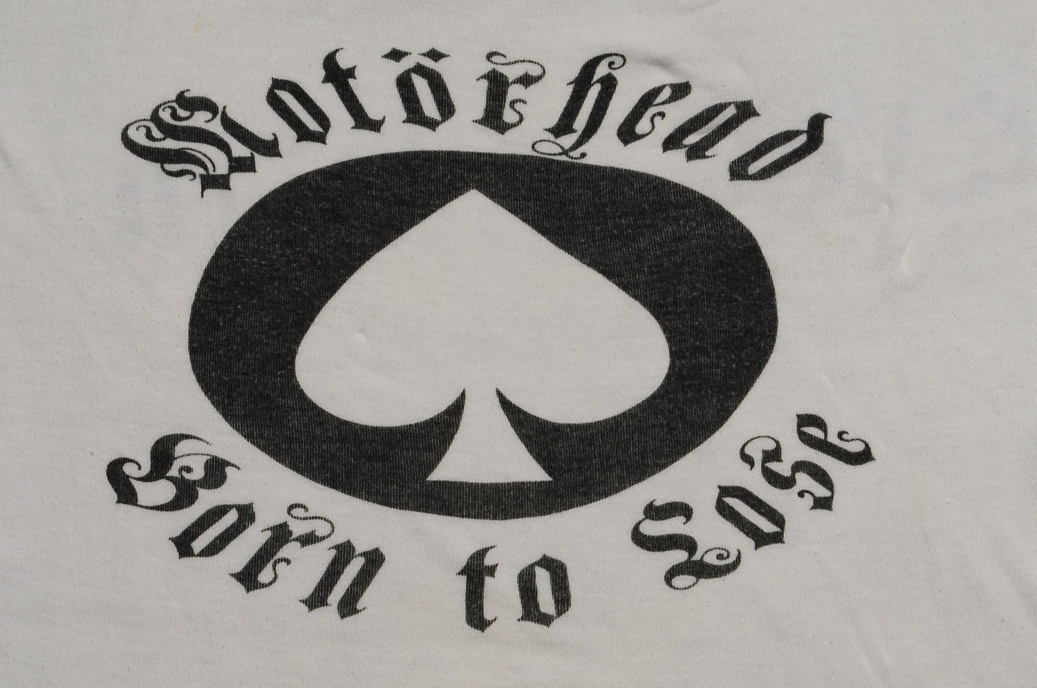MOTOR HEAD Size XL Born To Lose Live To Win