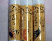 4 Natural Moisturizing Beeswax Lip Balms - VARIETY