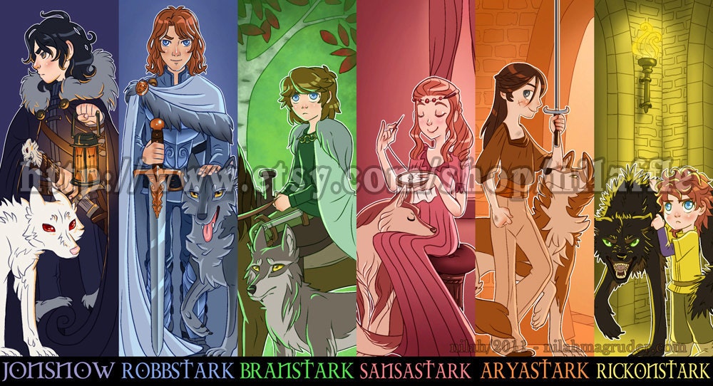 Game of Thrones Bookmark Set