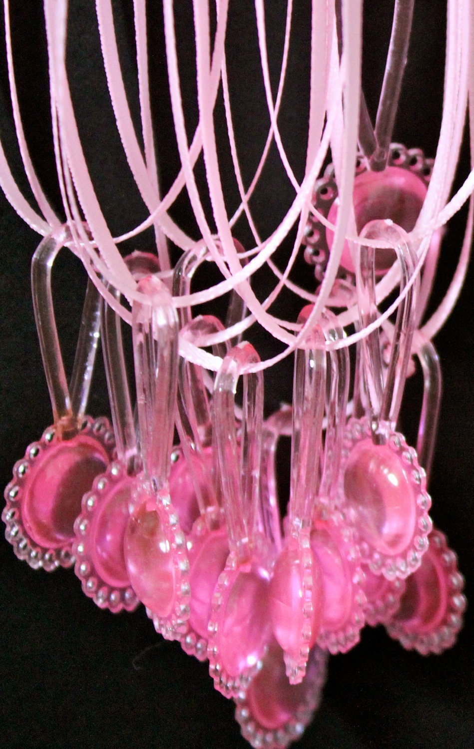 Baby Shower Mini Pacifier and Rattle Necklace (24 Pieces)